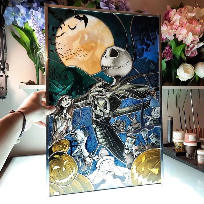 Artist Creates Stained Glass That Changes With The Light (30 Pics)