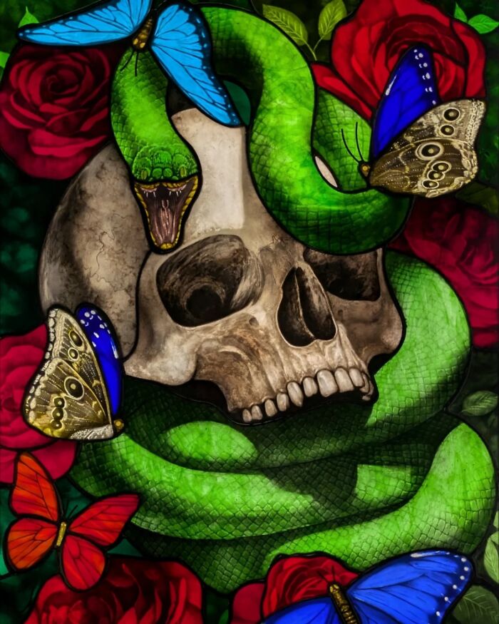 Artist Creates Stained Glass That Changes With The Light (30 Pics)