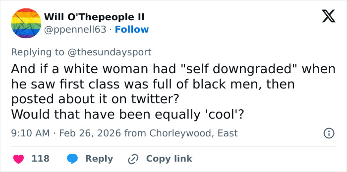 Ex-Vogue Editor Claims She Left First Class Cabin Full Of “White Middle Aged Men” Over Micro-Aggression Ex-Vogue Editor Claims She Left First Class Cabin Full Of “White Middle Aged Men” Over Micro-Aggression