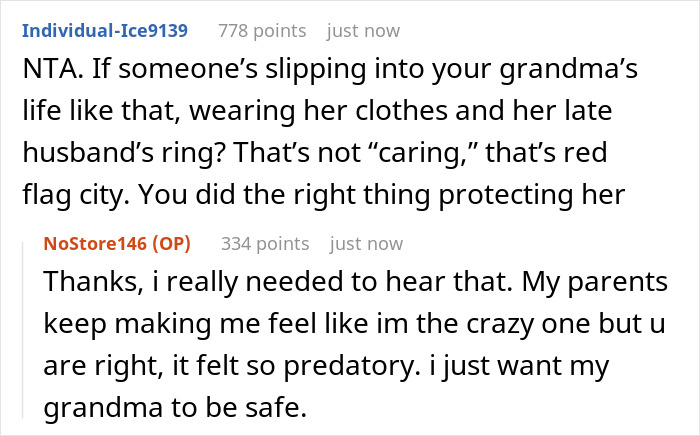 “Red Flag City”: Grandma’s Nurse Gets Fired After Woman Spots Grandpa’s Ring On Her Hand