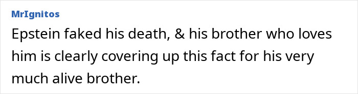Jeffrey Epstein’s Brother Shares What Was Said In Their Final Conversation Jeffrey Epstein’s Brother Shares What Was Said In Their Final Conversation