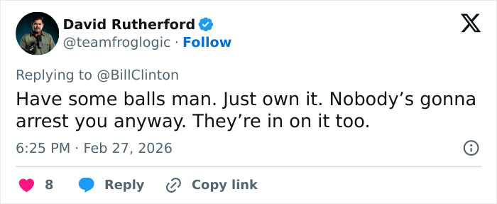 Bill Clinton Releases Fiery Statement Following Hillary&rsquo;s Testimony On Epstein Ties