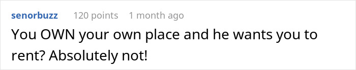 Man Wants To Move In With GF But Refuses To Live In The Apartment She Owns