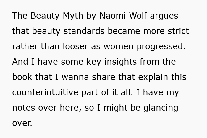 Woman Explains Why Beauty Standards Don’t Work And Are Used Against Women