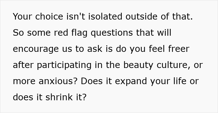 Woman Explains Why Beauty Standards Don’t Work And Are Used Against Women