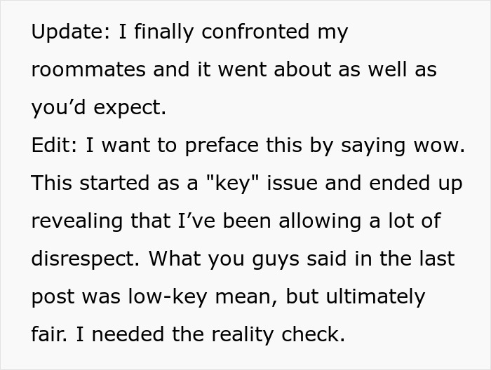 Woman Fed Up With Being Her Roommates&rsquo; Personal Doorman, Ignores Their Calls