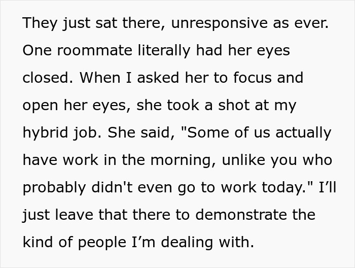 Woman Fed Up With Being Her Roommates&rsquo; Personal Doorman, Ignores Their Calls