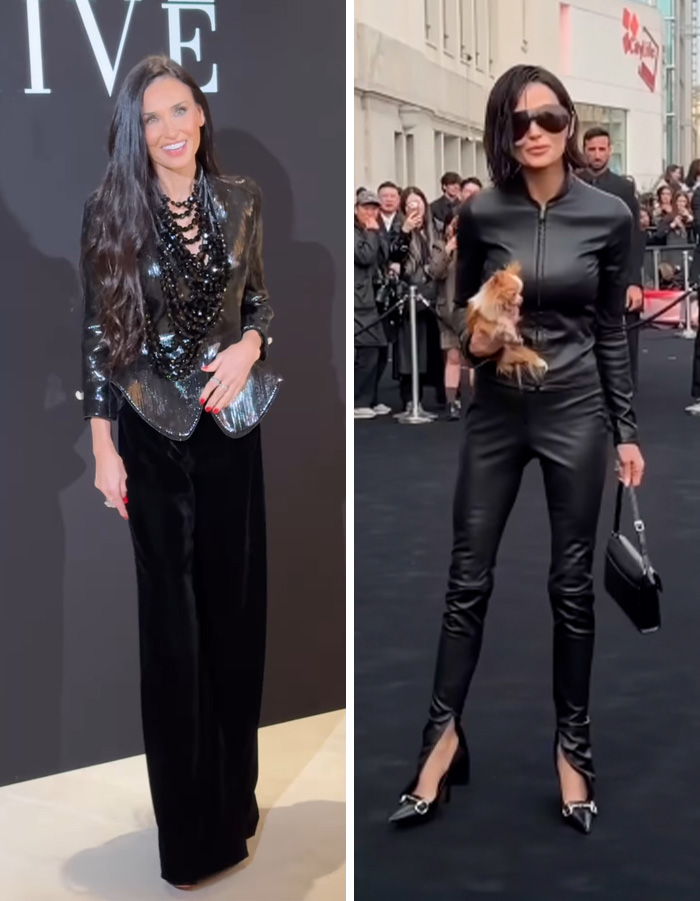 Viral Footage Of Demi Moore’s Unrecognizable Transformation Sparks Comparisons To Monica Bellucci