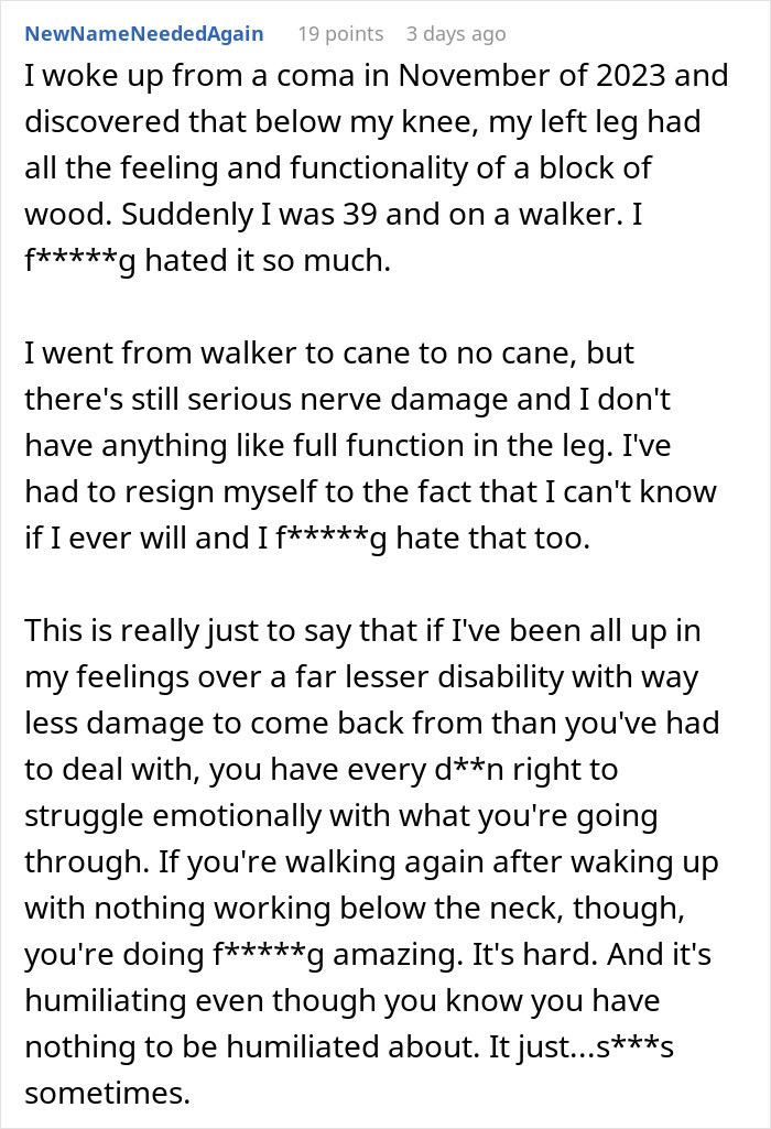 Person Has To Deal With Handicapped Spot Drama After Entitled Lady Confronts Them