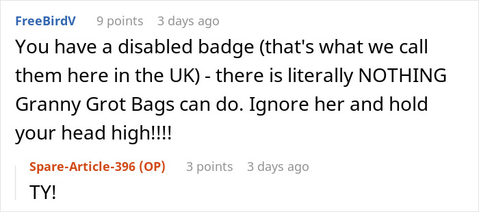 Person Has To Deal With Handicapped Spot Drama After Entitled Lady Confronts Them