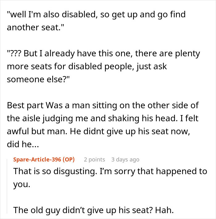 Person Has To Deal With Handicapped Spot Drama After Entitled Lady Confronts Them