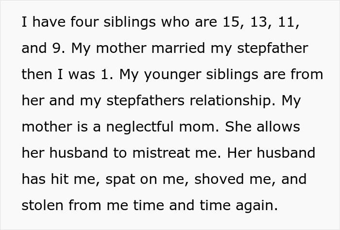 Teen Finally Escapes Horrible Family After One More Misstep From Step-Father
