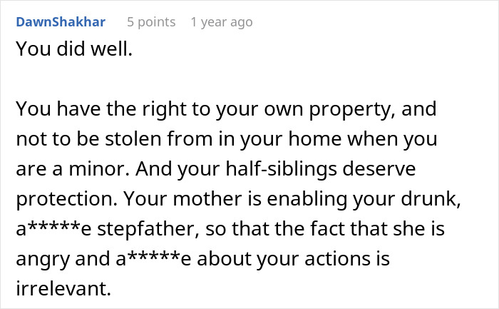 Teen Finally Escapes Horrible Family After One More Misstep From Step-Father