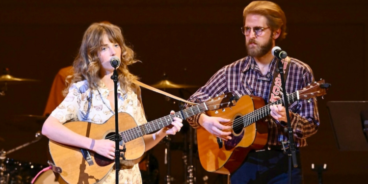 Christian Lee Hutson and Maya Hawke