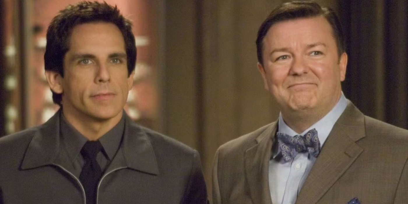 Ben Stiller and Ricky Gervais in Night at the Museum: Secret of the Tomb (2014)