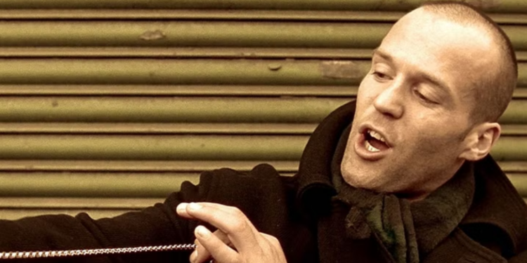 Jason Statham in Lock, Stock and Two Smoking Barrels (1998)