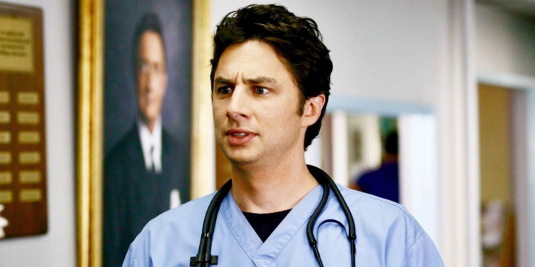 Zach Graff as Dr. J.D. in Scrubs