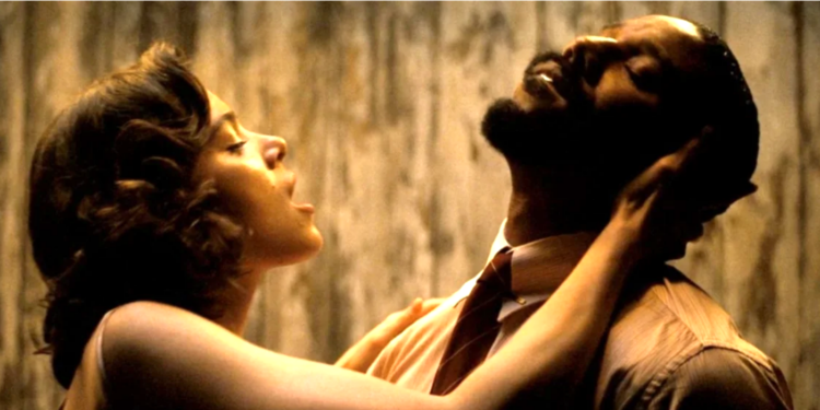 Hailee Steinfeld and Michael B. Jordan in Sinners (2025) Hailee Steinfeld and Michael B. Jordan in Sinners (2025)