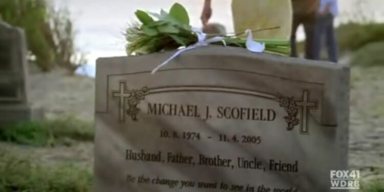 grave of michael scofield in prison break