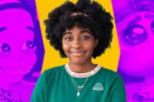 Ayo edebiri and the animated characters voiced by her