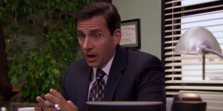 Steve Carell in his role as Michael Scott Steve Carell in his role as Michael Scott