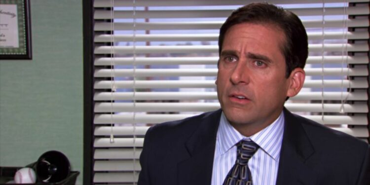 Steve Carell playing Michael Scott Steve Carell playing Michael Scott