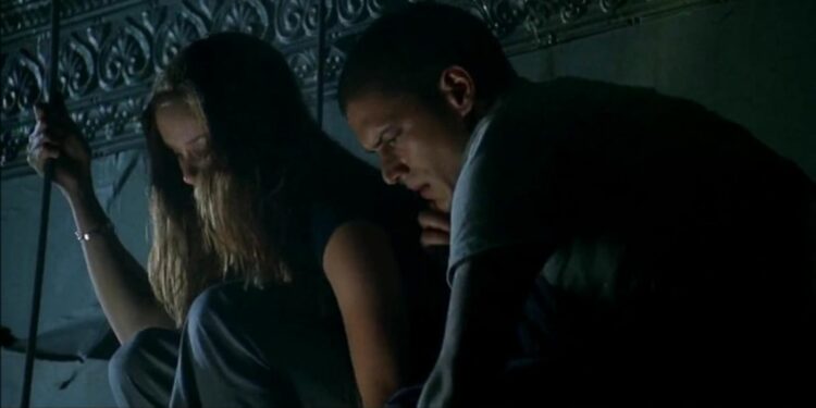 Sarah Wayne Callies and Wentworth Miller from the television series Prison Break. 