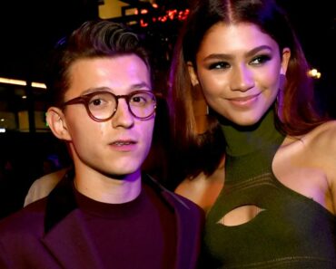 Tom Holland with Zendaya