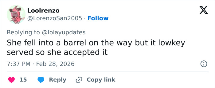 “Oil Container”: Fans Hilariously Roast Lola Young’s Outfit On The Brit Awards 2026 Red Carpet