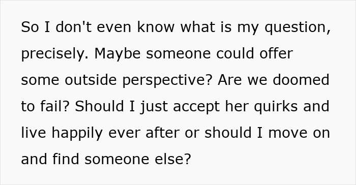 Guy Can’t Handle That His Girlfriend Refuses To Wear Dresses, Even For A Wedding