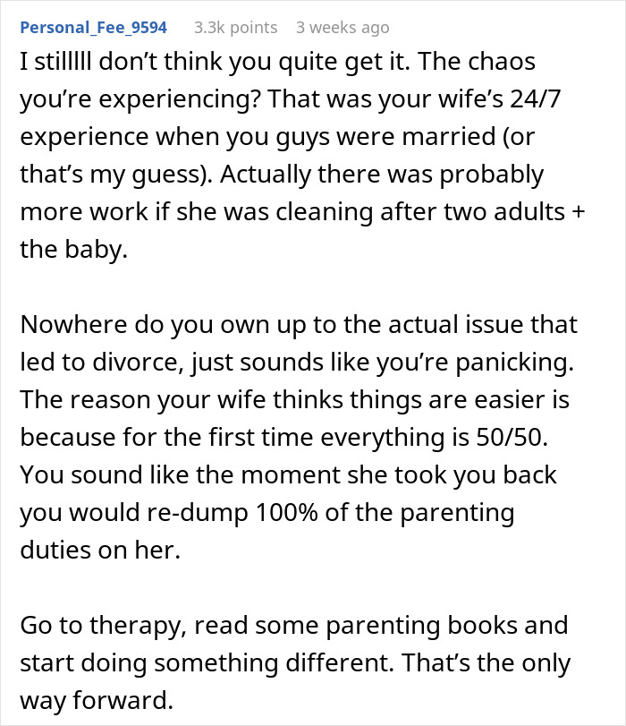 “I Messed Up”: Man Convinced Wife’s Life Would Be Harder Without Him, But It’s The Other Way Around “I Messed Up”: Man Convinced Wife’s Life Would Be Harder Without Him, But It’s The Other Way Around