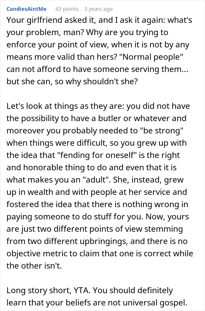 Guy Tells Rich Girlfriend That She’s Spoiled, Lazy And Needs To Grow Up, Ends Up Single And Sad Guy Tells Rich Girlfriend That She’s Spoiled, Lazy And Needs To Grow Up, Ends Up Single And Sad