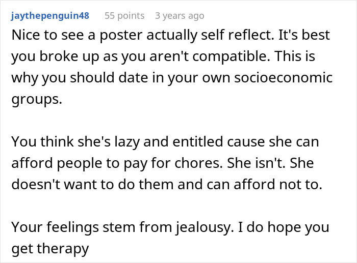 Guy Tells Rich Girlfriend That She’s Spoiled, Lazy And Needs To Grow Up, Ends Up Single And Sad Guy Tells Rich Girlfriend That She’s Spoiled, Lazy And Needs To Grow Up, Ends Up Single And Sad