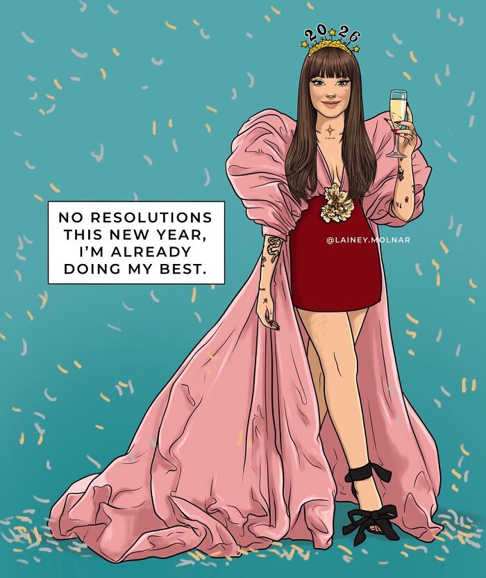 Artist Highlights Femininity And Societal Pressures In 21 Powerful New Comics