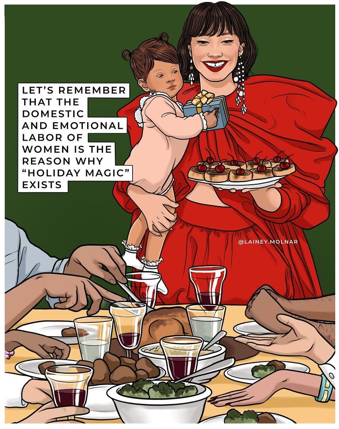 Artist Highlights Femininity And Societal Pressures In 21 Powerful New Comics