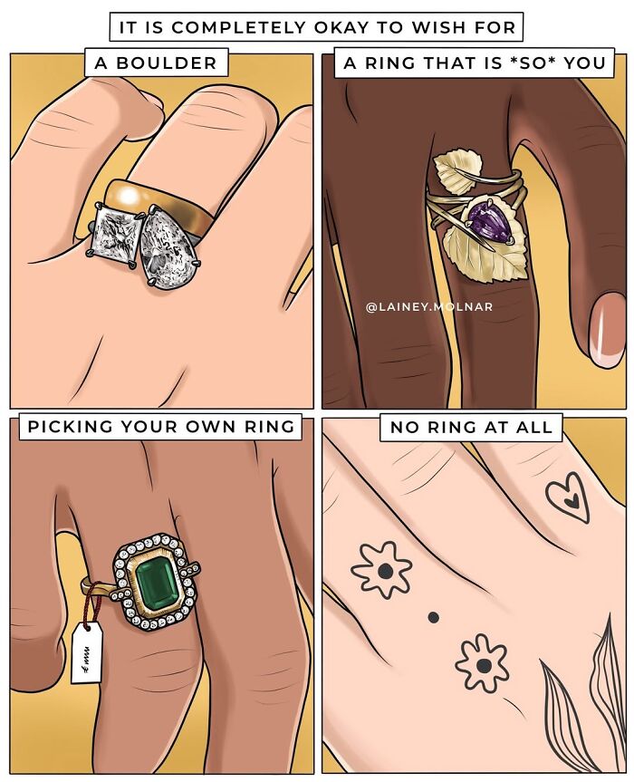 Artist Highlights Femininity And Societal Pressures In 21 Powerful New Comics