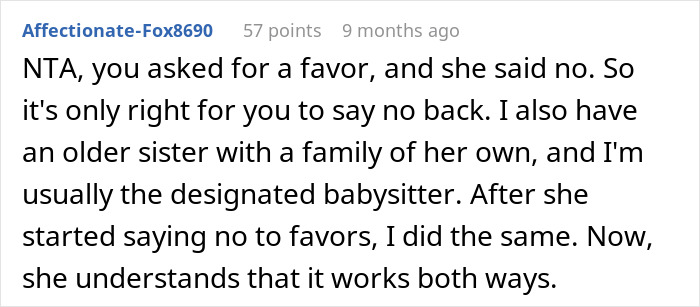 Woman Refuses To Dogsit Her Brother’s Elderly Dog, Gets Shocked When He Declines To Babysit Her Kids