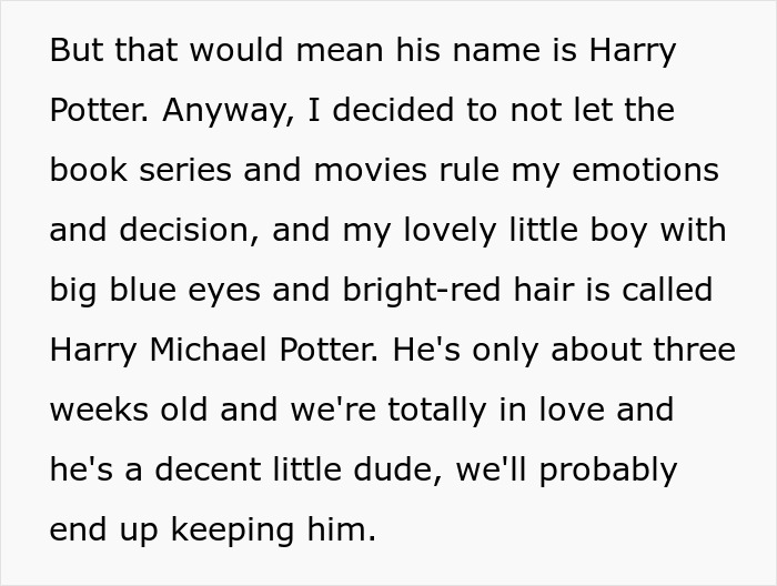 Mom Sees ‘Harry Potter’ As The Perfect Name For Son, Others See A Lifetime Of Bullying And Jokes