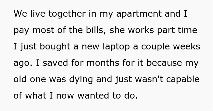 Guy Comes Home To His Smashed Laptop, Controlling GF Claims She Wanted To End His Fiction Mania Guy Comes Home To His Smashed Laptop, Controlling GF Claims She Wanted To End His Fiction Mania