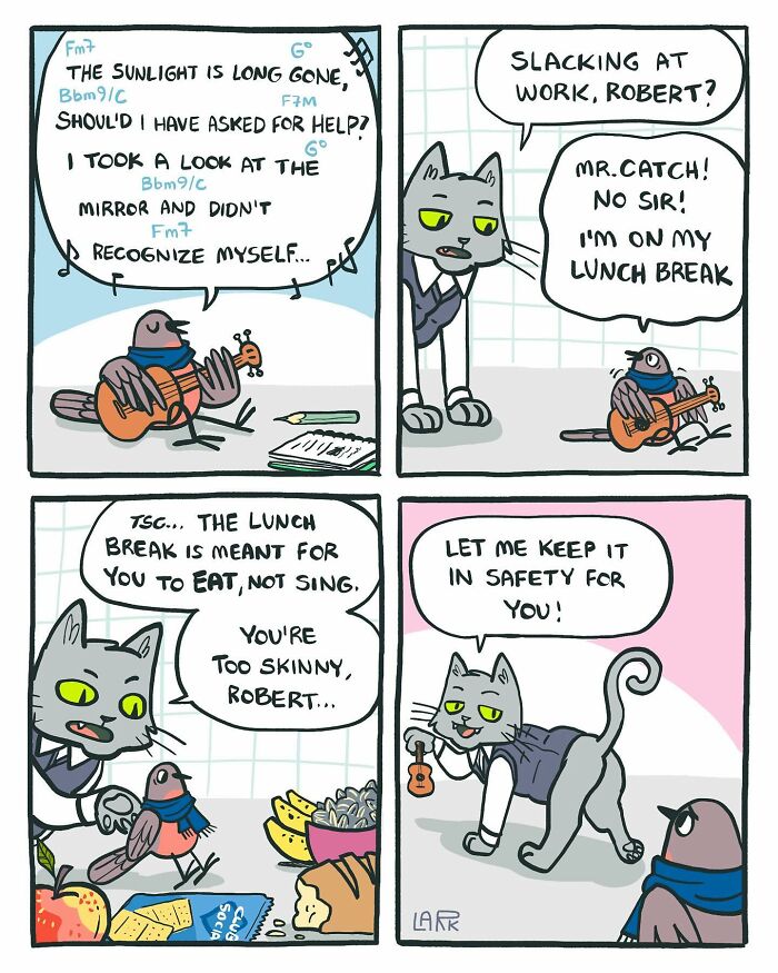 More Meetings, More Deadlines, More Cat Boss Energy: 60 New Comics By Artist Lark