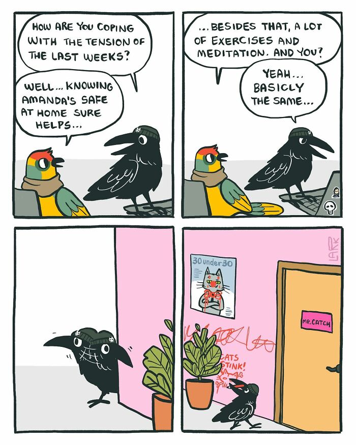 More Meetings, More Deadlines, More Cat Boss Energy: 60 New Comics By Artist Lark