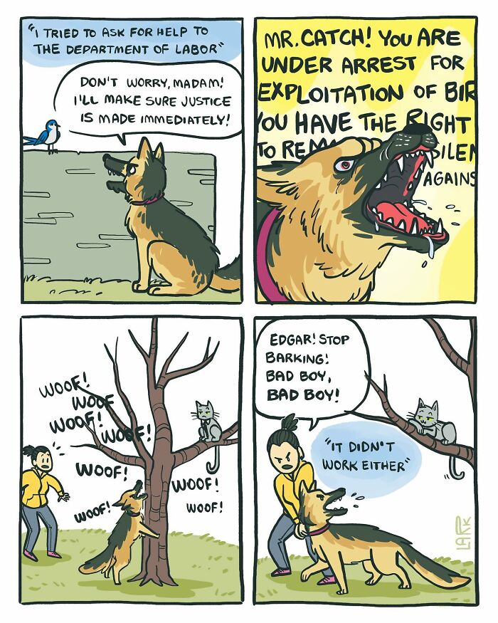 More Meetings, More Deadlines, More Cat Boss Energy: 60 New Comics By Artist Lark