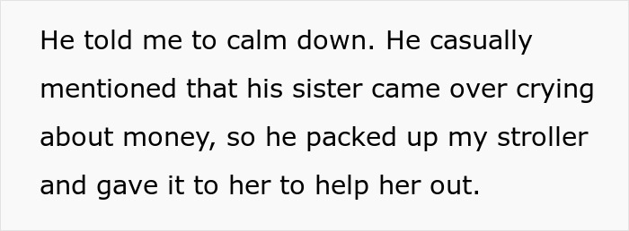 Mom-To-Be Shocked To Find Nursery Empty, Learns Hubs Gifted Her Stroller To Sister Without Discussion Mom-To-Be Shocked To Find Nursery Empty, Learns Hubs Gifted Her Stroller To Sister Without Discussion