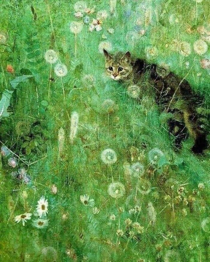 47 Paintings Of Cats Throughout The Years That Prove They Were Always Favorite Art&rsquo;s Subject