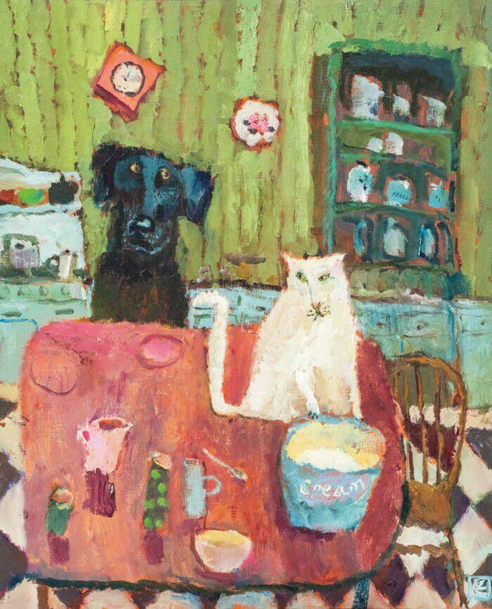 47 Paintings Of Cats Throughout The Years That Prove They Were Always Favorite Art&rsquo;s Subject