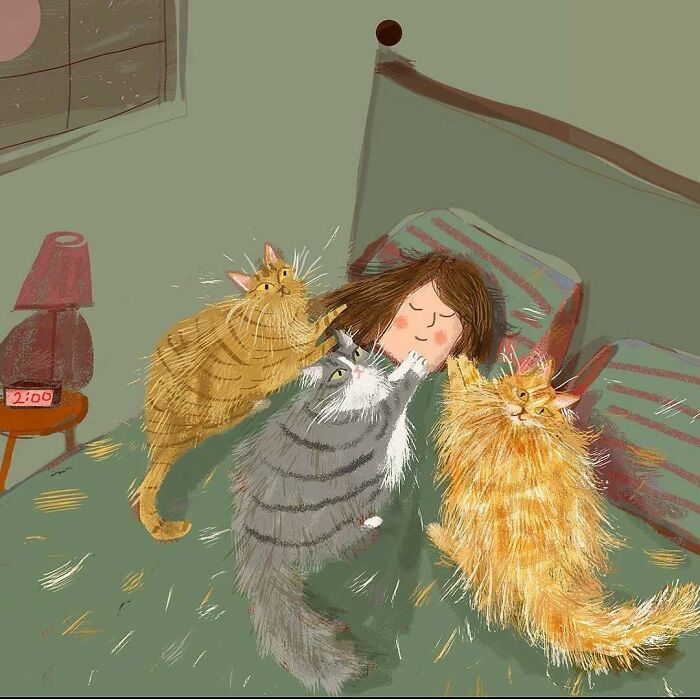 47 Paintings Of Cats Throughout The Years That Prove They Were Always Favorite Art&rsquo;s Subject