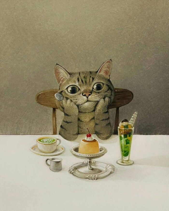 47 Paintings Of Cats Throughout The Years That Prove They Were Always Favorite Art&rsquo;s Subject