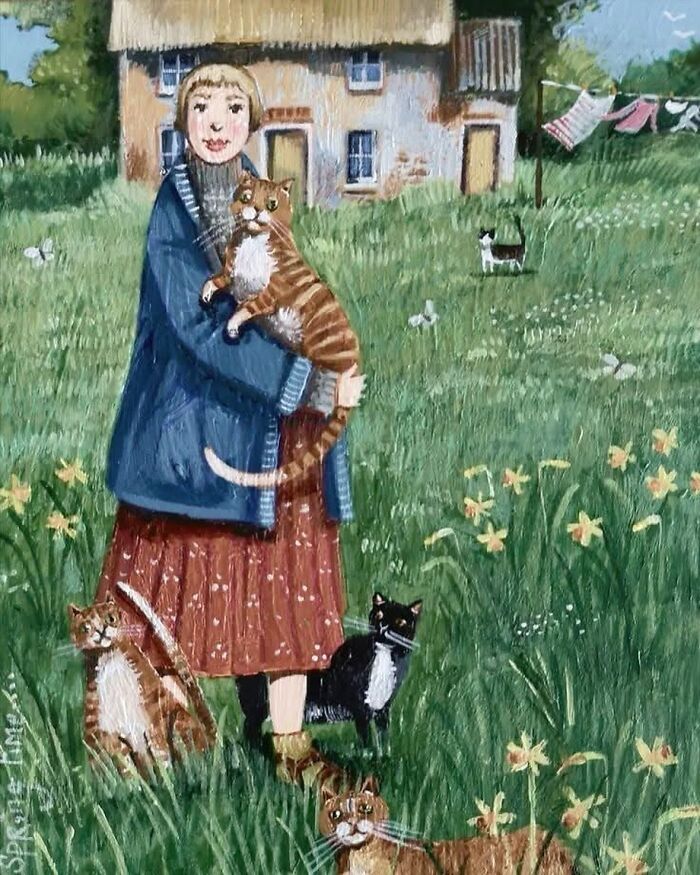 47 Paintings Of Cats Throughout The Years That Prove They Were Always Favorite Art&rsquo;s Subject