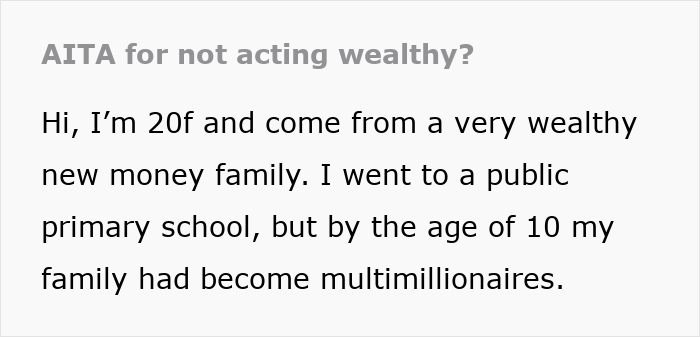 “Check My Privilege”: Woman Who Grew Up Wealthy Fails To Read The Room, Loses Friends In The Process “Check My Privilege”: Woman Who Grew Up Wealthy Fails To Read The Room, Loses Friends In The Process