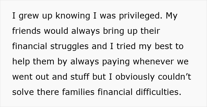 “Check My Privilege”: Woman Who Grew Up Wealthy Fails To Read The Room, Loses Friends In The Process “Check My Privilege”: Woman Who Grew Up Wealthy Fails To Read The Room, Loses Friends In The Process